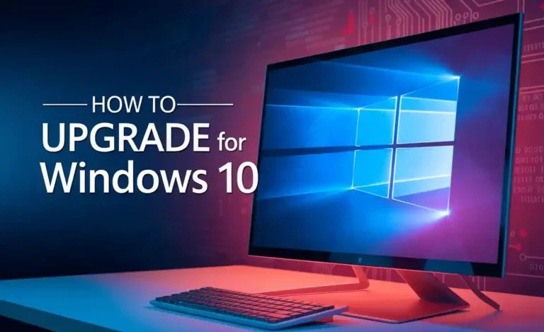 How To Upgrade For Windows 10