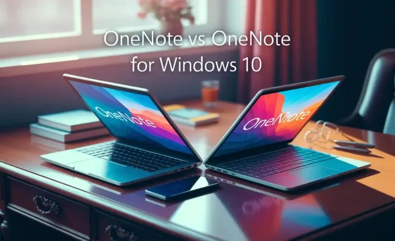 OneNote vs OneNote for Windows 10