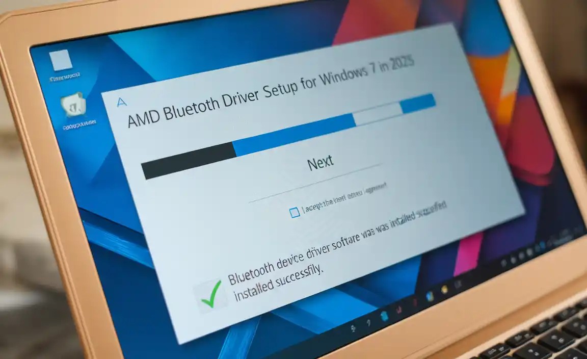 AMD Bluetooth Driver Setup for Windows 7 in 2025