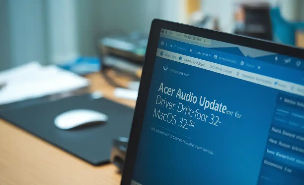 Acer Audio Update Driver For Macos 32 Bit: Essential Guide