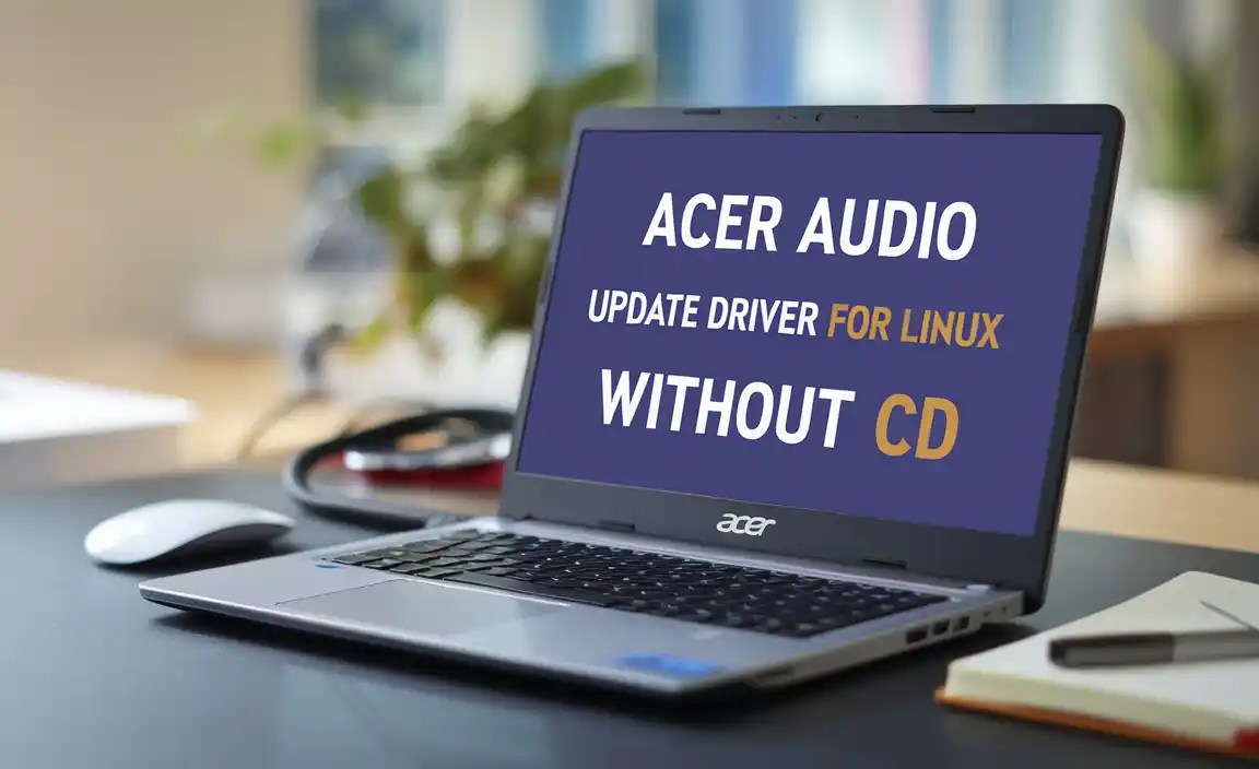 Acer Audio Update Driver for Linux Without CD