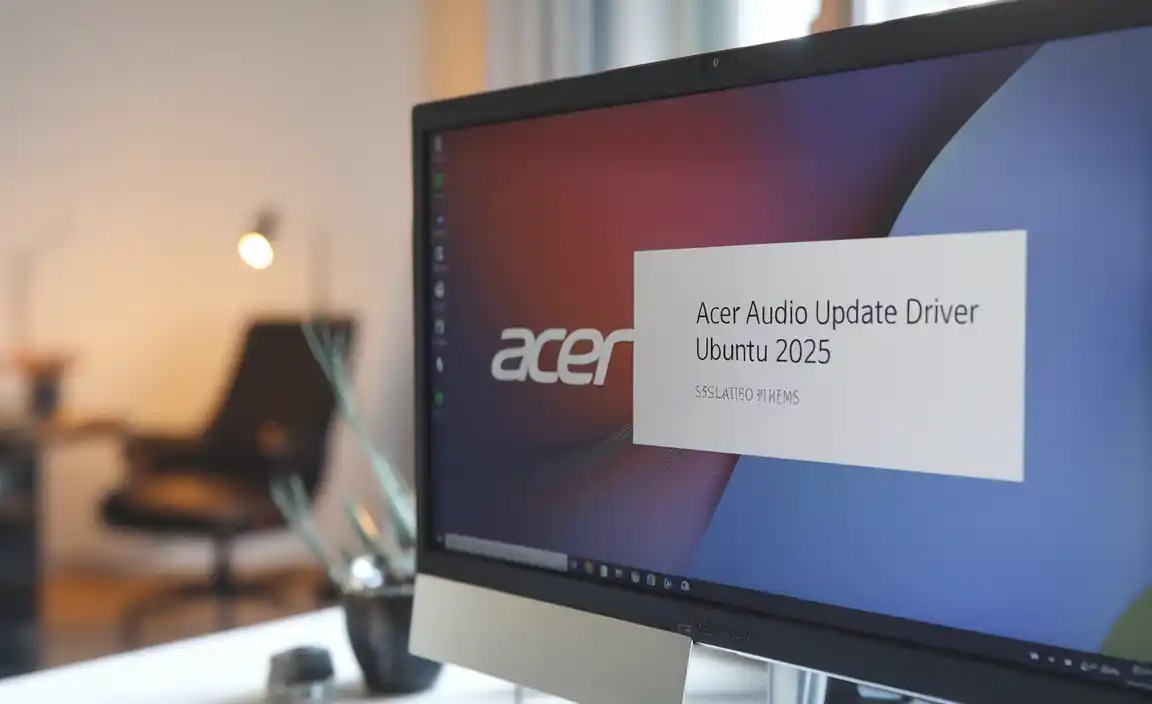Why You Need the Latest Acer Audio Drivers