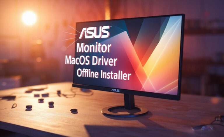 ASUS Monitor macOS Driver Offline Installer