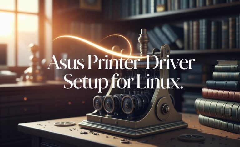 ASUS Printer Driver Setup for Linux
