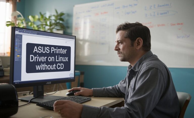 ASUS Printer Driver on Linux Without CD