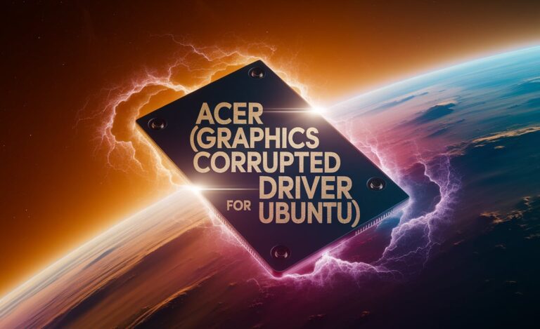 Acer Graphics Corrupted Driver For Ubuntu