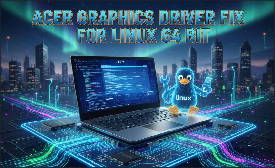 Acer Graphics Driver Fix for Linux 64 Bit