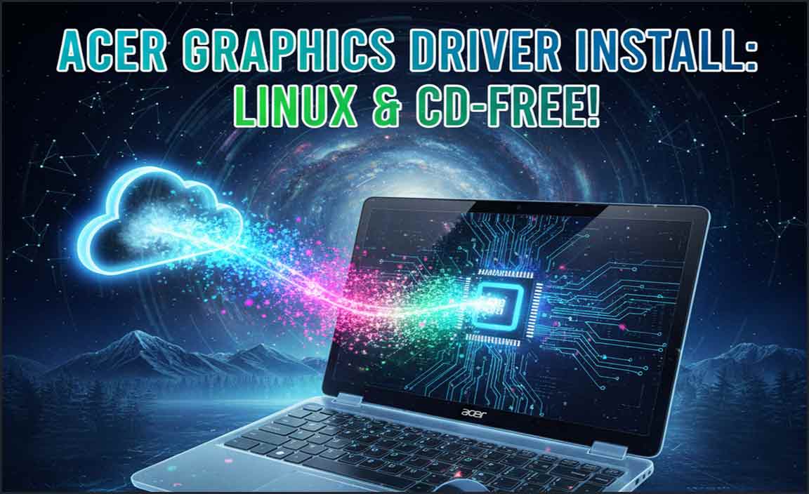 Acer Graphics Install Driver for Linux Without CD