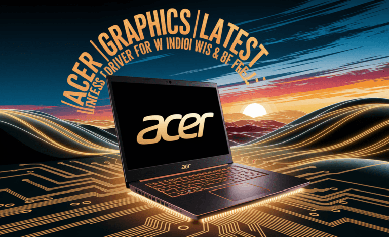 Acer Graphics Latest Driver For Windows 7 Free