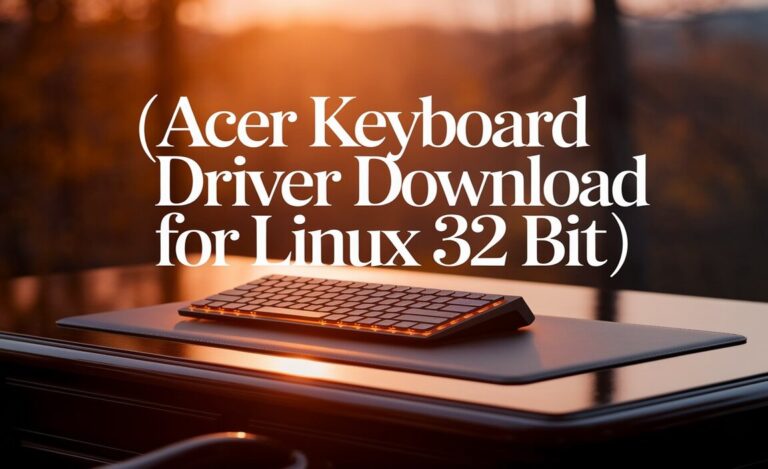 Acer Keyboard Driver Download For Linux 32 Bit