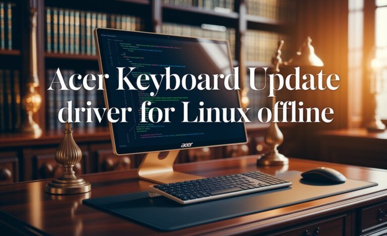 Acer Keyboard Update Driver For Linux Offline