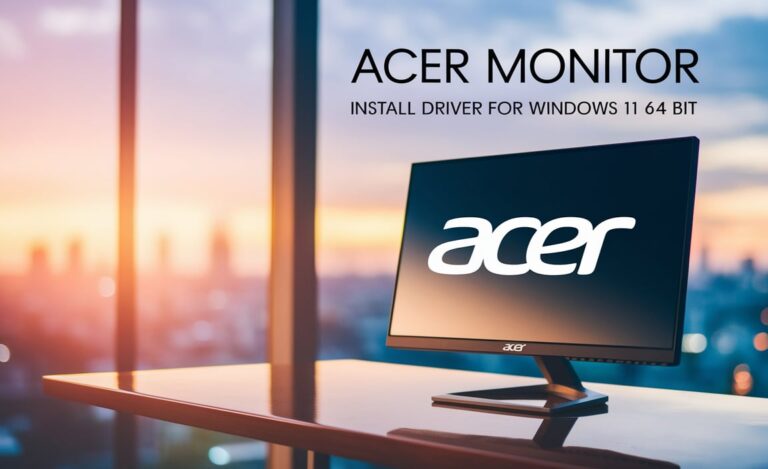 Acer Monitor Install Driver For Windows 11 64 Bit