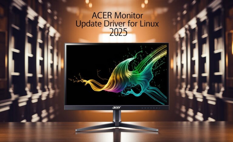 Acer Monitor Update Driver For Linux 2025