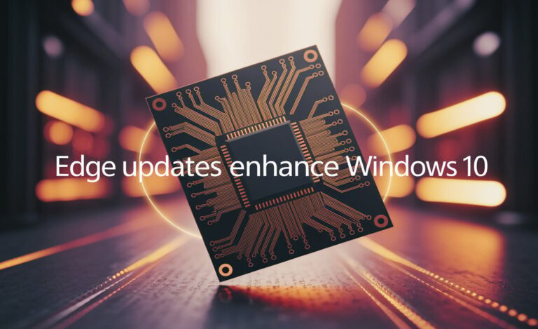 Edge Updates Enhance Windows 10