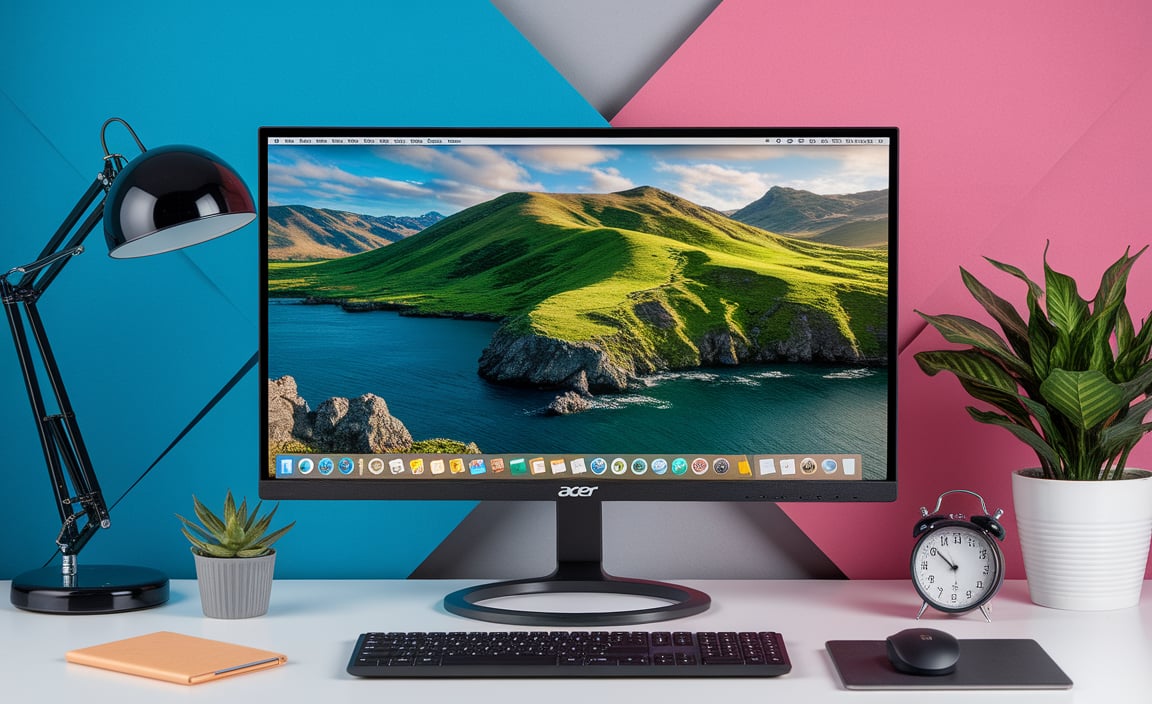 Installing the Acer Monitor Driver on macOS