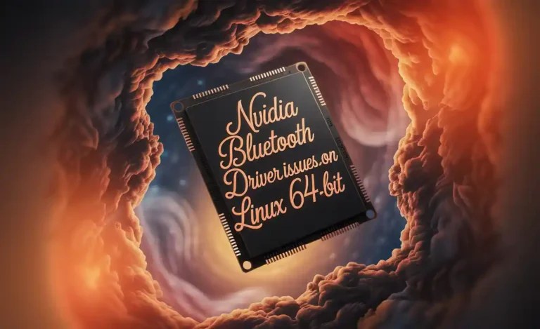 Nvidia Bluetooth Driver Issues on Linux 64-Bit