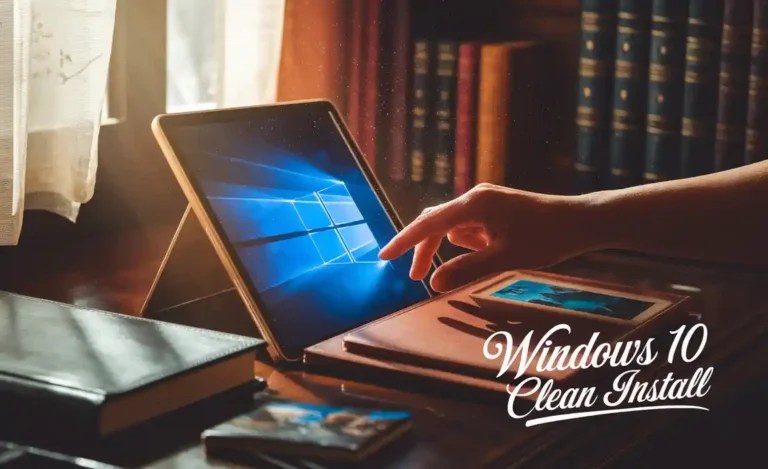 Windows 10 Clean Install