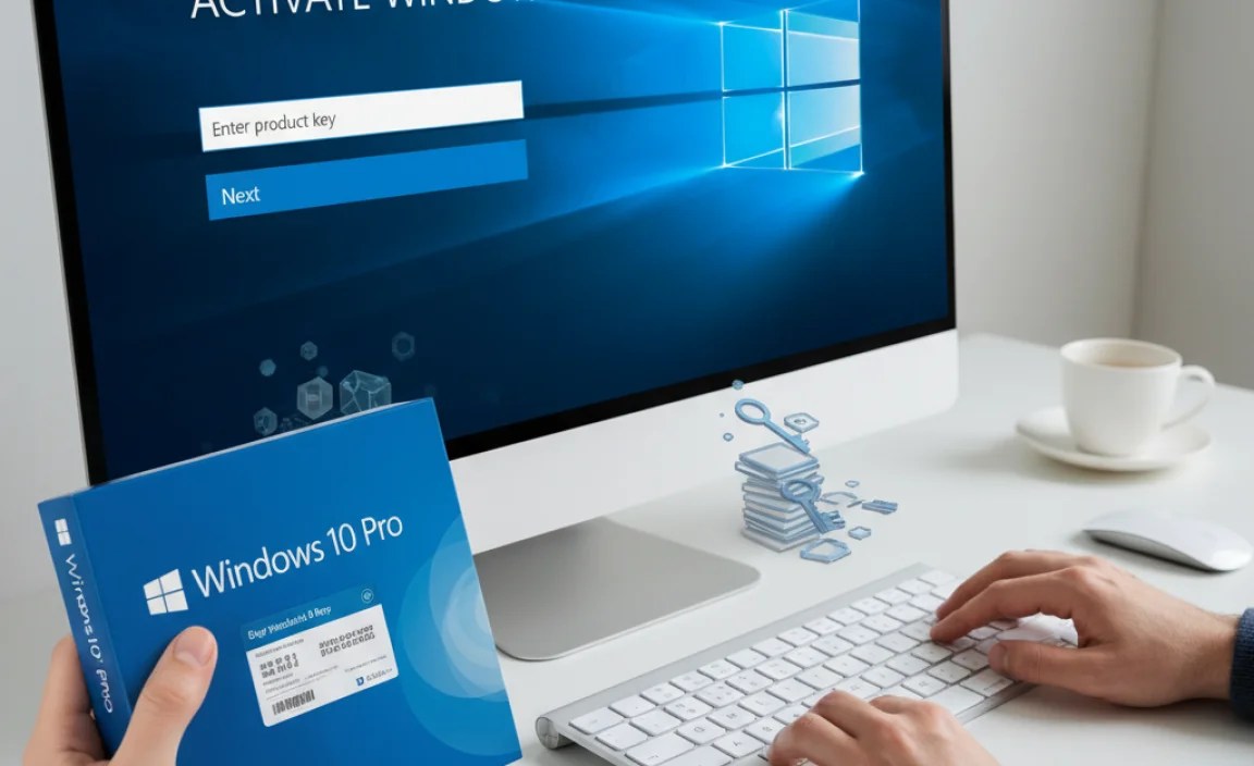 Activating Your Windows 10 Key