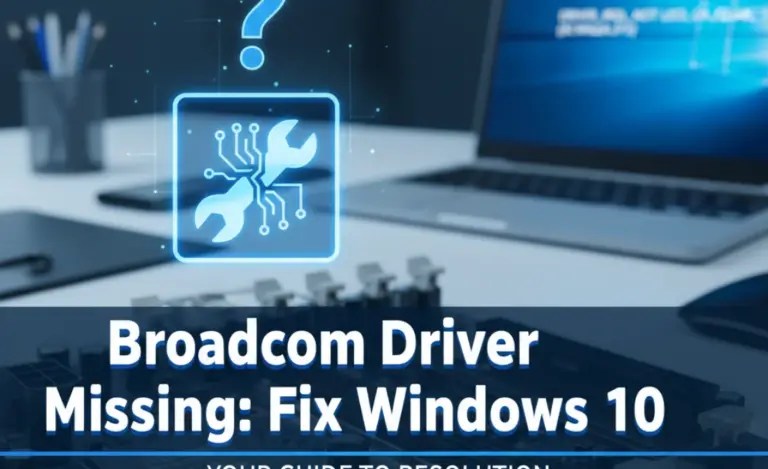 Broadcom Driver Missing: Fix Windows 10