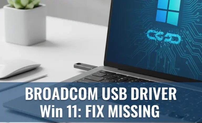 Broadcom USB Driver Win 11: Fix Missing