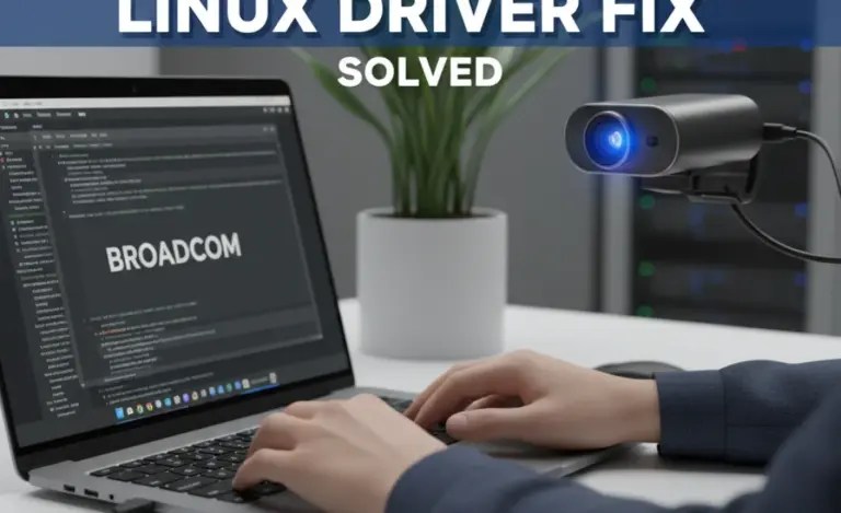 Broadcom Webcam Linux Driver Fix