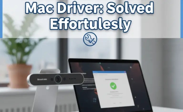 Broadcom Webcam Mac Driver: Solved Effortlessly