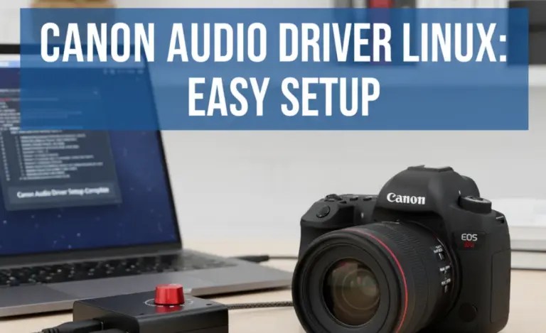 Canon Audio Driver Linux: Easy Setup