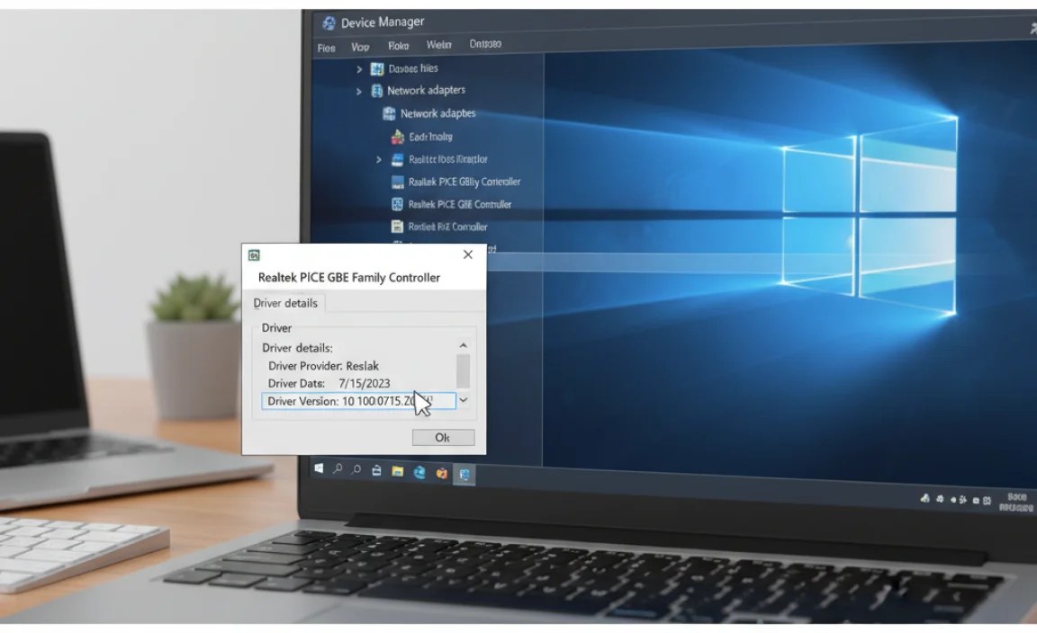 Checking Your Current Realtek Ethernet Driver Version