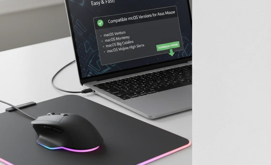 Compatible macOS Versions for Asus Mouse