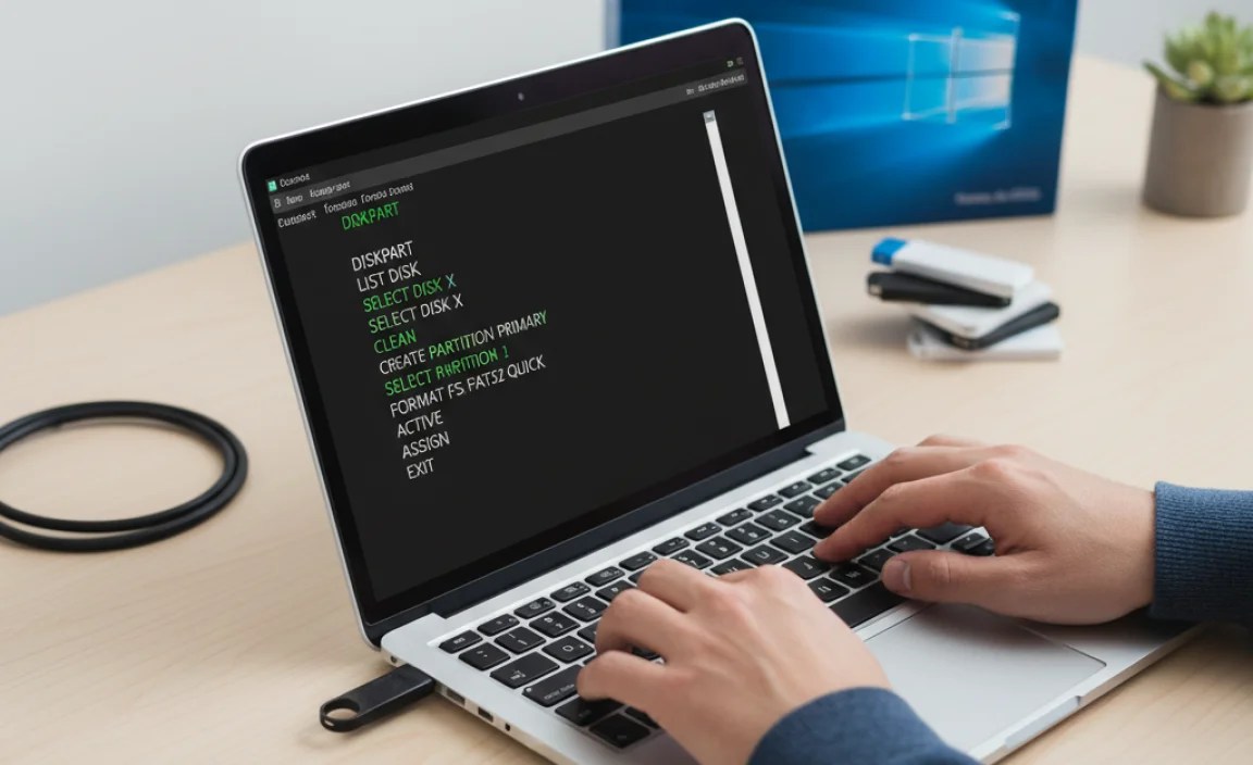Creating Bootable USB with Command Prompt