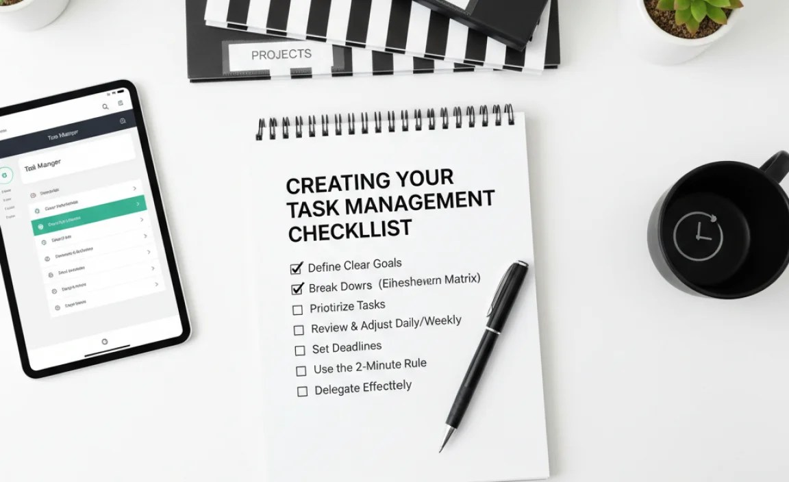Creating Your Task Management Checklist