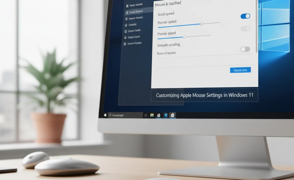 Customizing Apple Mouse Settings in Windows 11