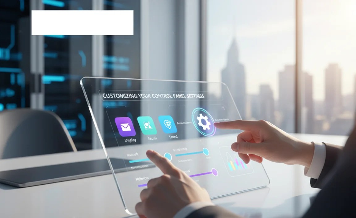 Customizing Your Control Panel Settings