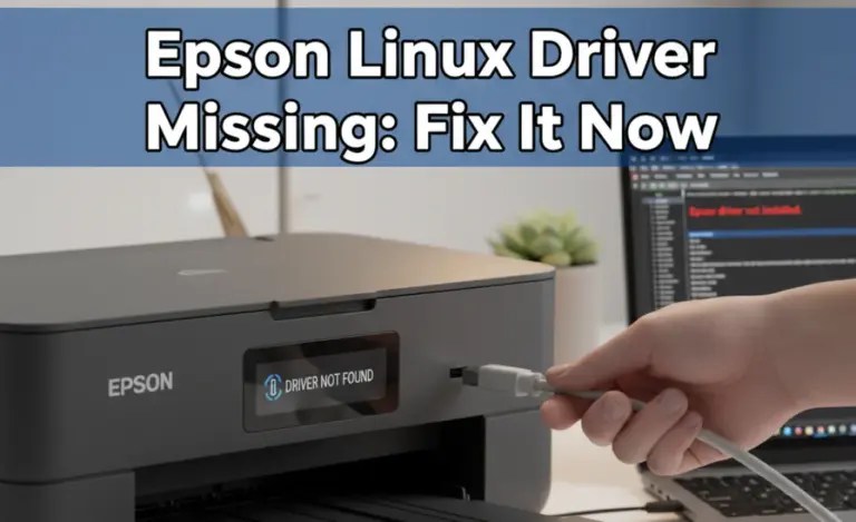 Epson Linux Driver Missing: Fix It Now