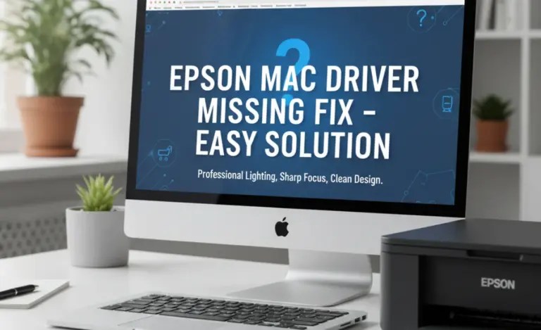 Epson Mac Driver Missing Fix – Easy Solution