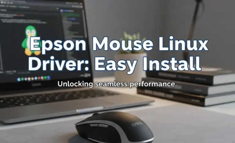 Epson Mouse Linux Driver: Easy Install