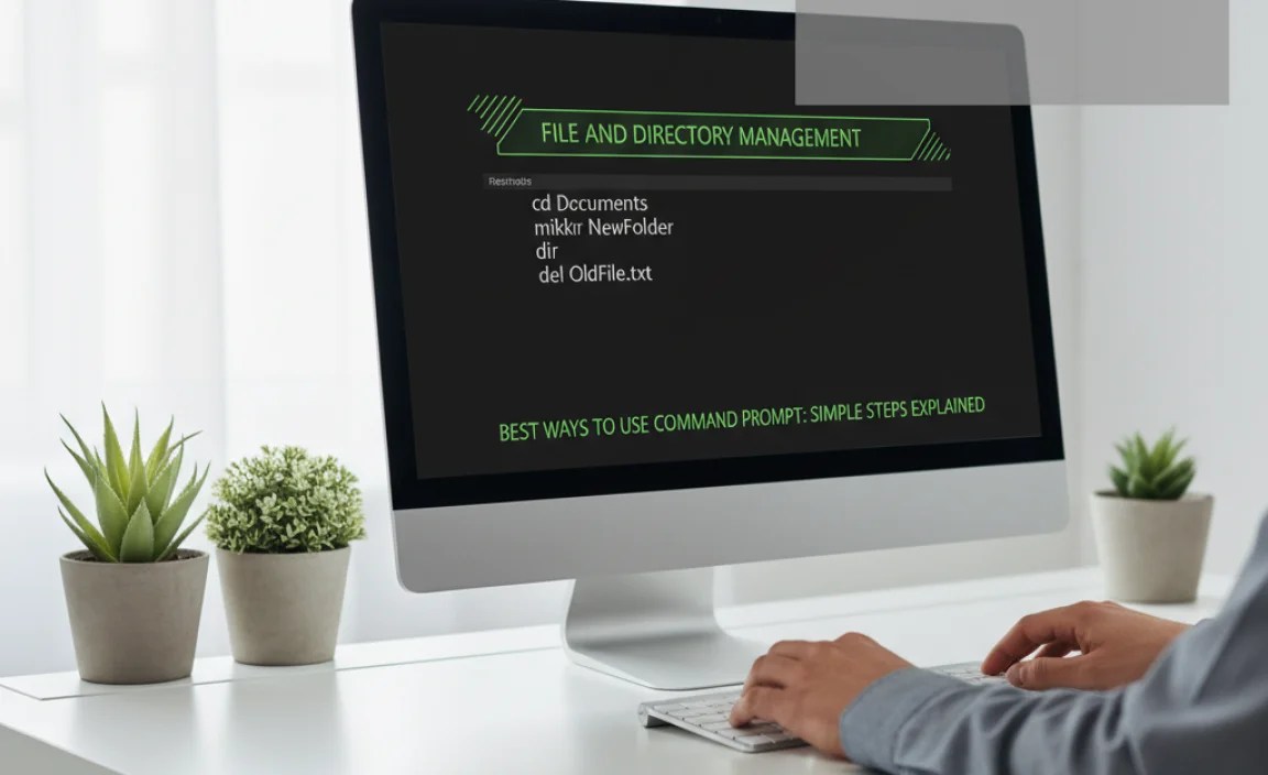 File and Directory Management