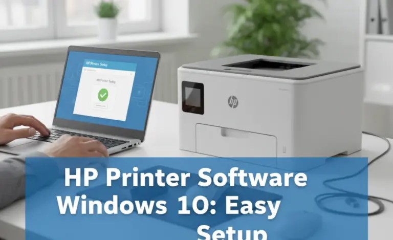 HP Printer Software Windows 10: Easy Setup