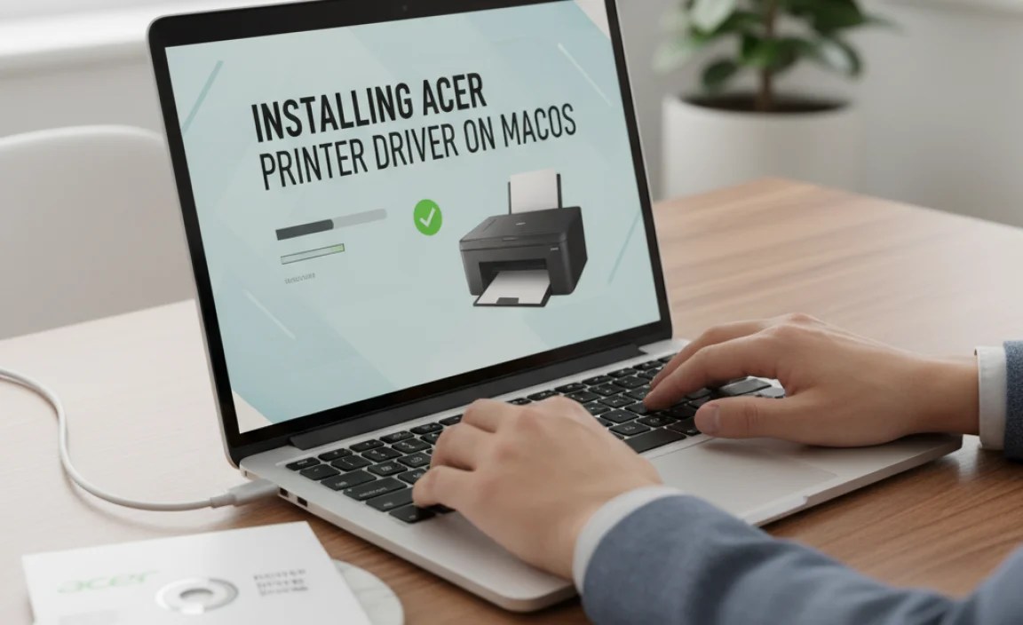 Installing Acer Printer Driver on macOS