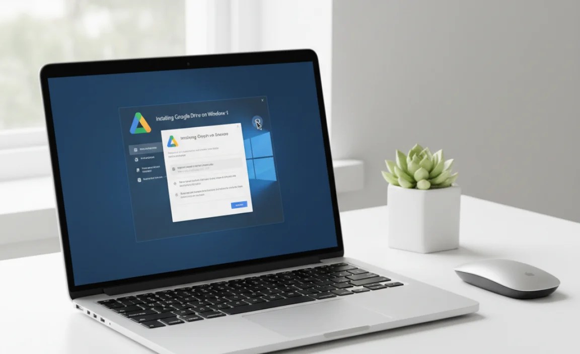 Installing Google Drive on Windows 11