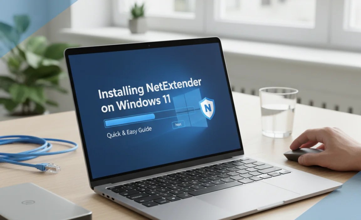 Installing NetExtender on Windows 11