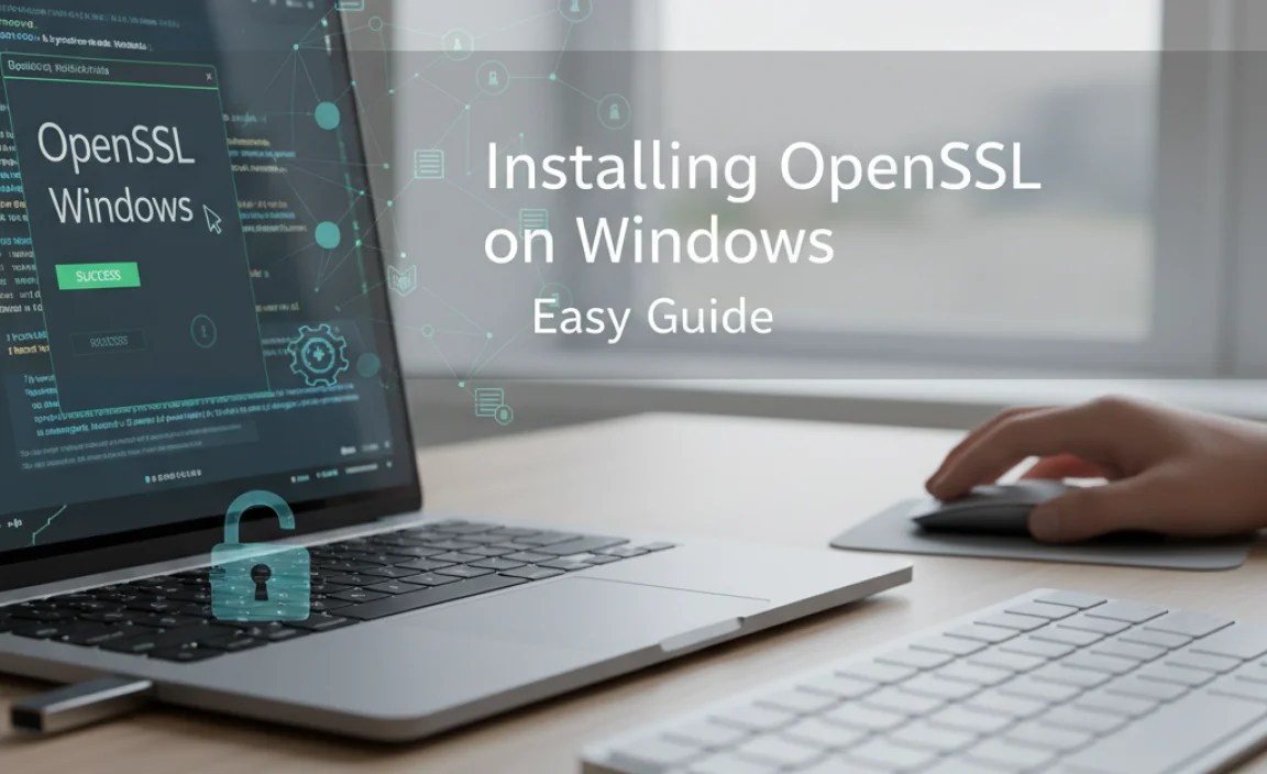 Installing OpenSSL on Windows