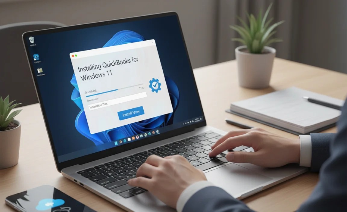 Installing QuickBooks on Windows 11