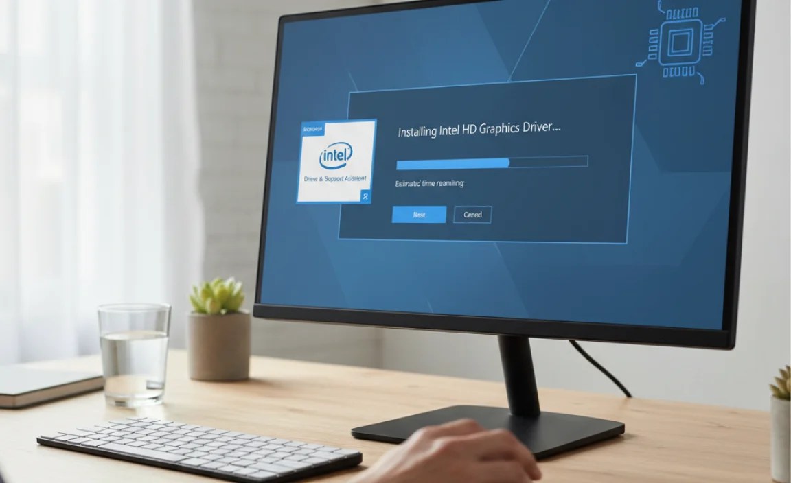 Installing the Intel HD Graphics Driver