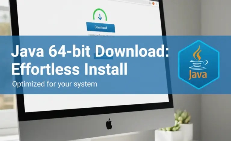 Java 64-bit Download: Effortless Install