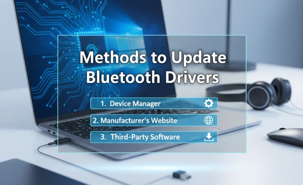 Methods to Update Bluetooth Drivers