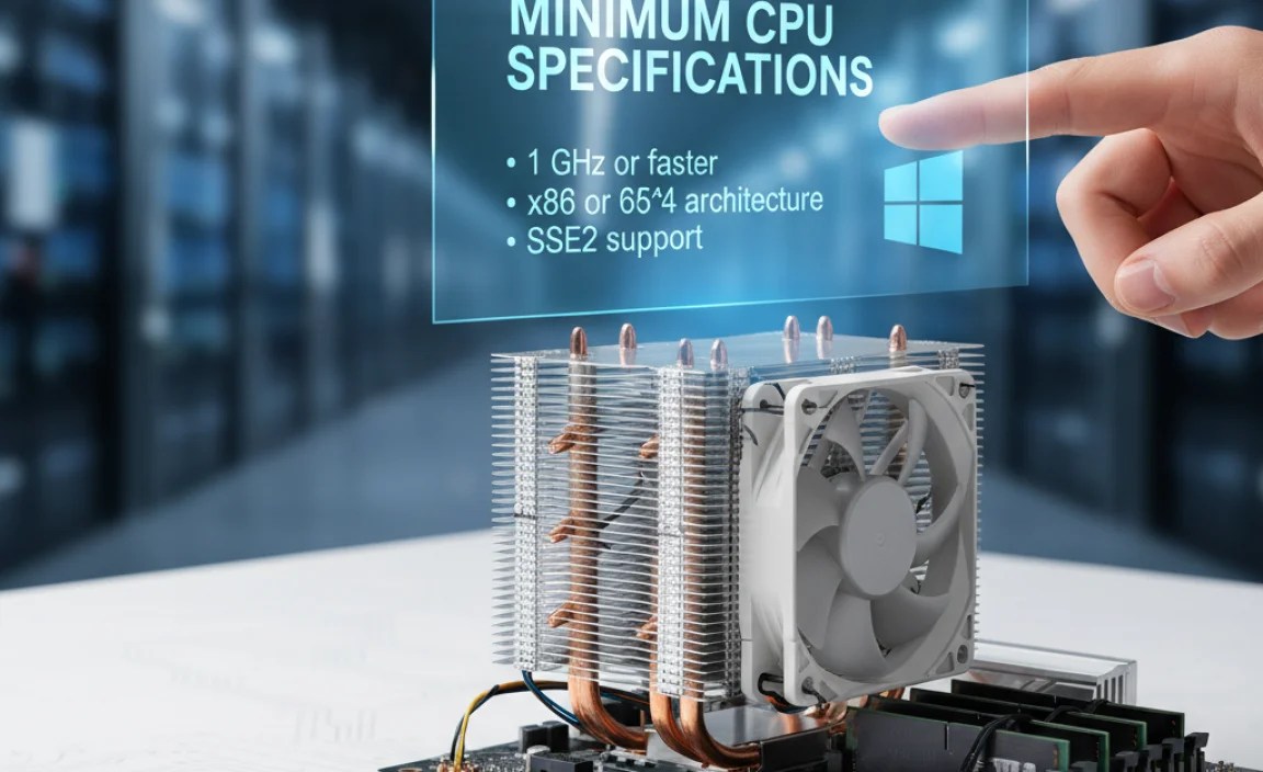 Minimum CPU Specifications