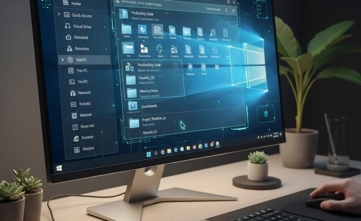 Navigating File Explorer
