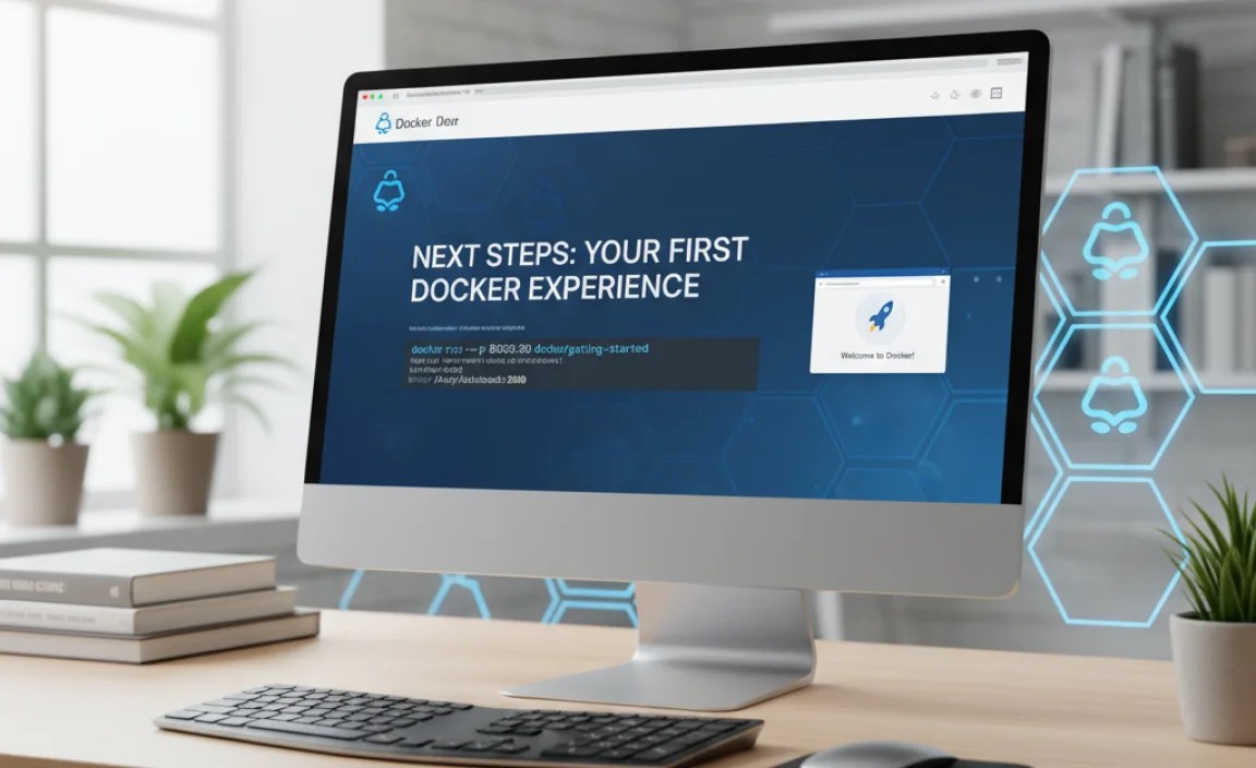 Next Steps: Your First Docker Experience