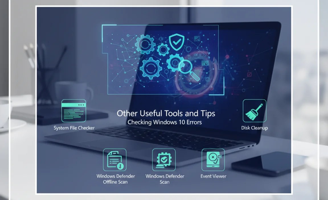 Other Useful Tools and Tips for Checking Windows 10 Errors